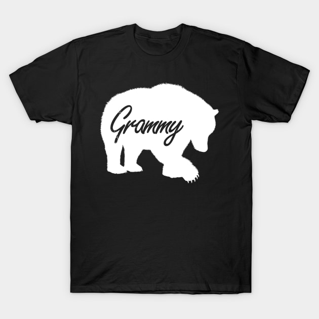 'Grammy Bear' Stylish Bear Grandmother Gift T-Shirt by ourwackyhome